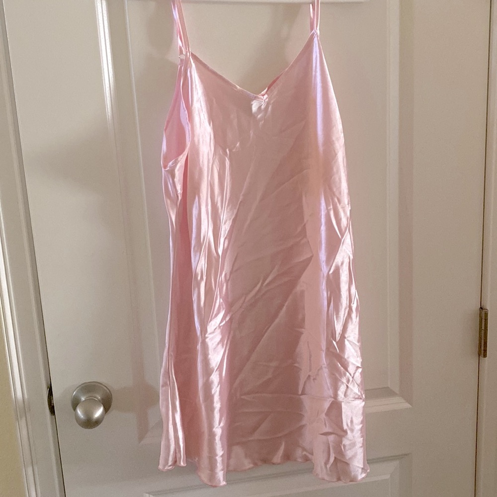 Pink Slip Dress